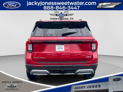 2026 Ford Explorer Platinum