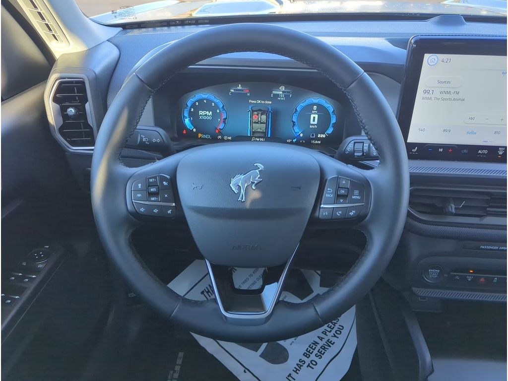 2025 Ford Bronco Sport Big Bend-Upcoming Demo