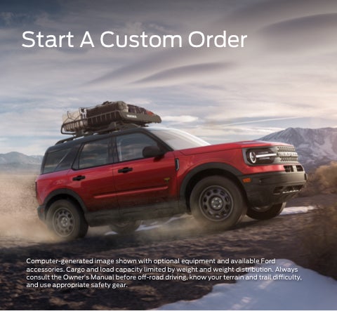 Start a custom order | Jacky Jones Ford of Sweetwater in Sweetwater TN