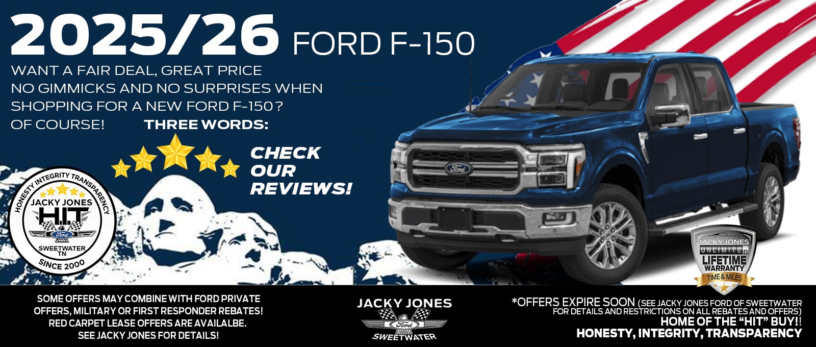 F-150 NO GIMMICKS!
