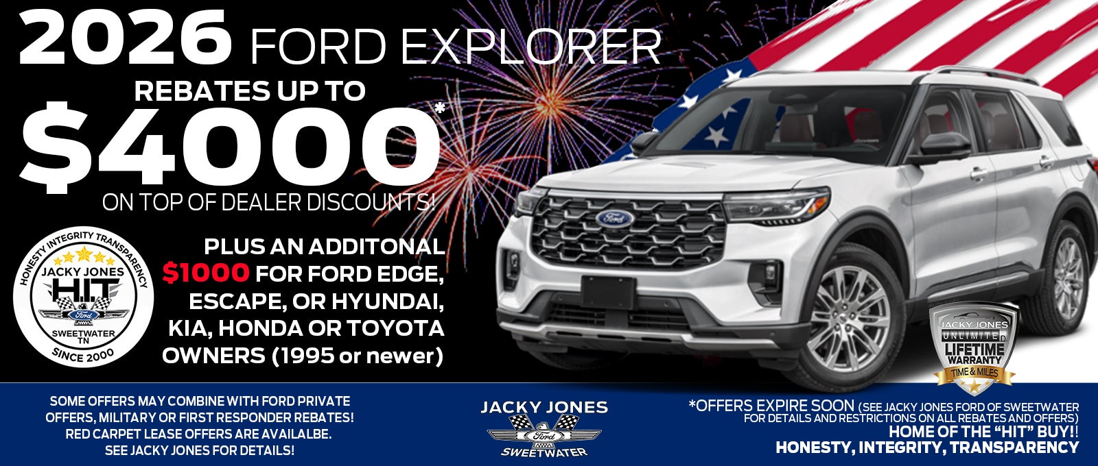 2026 FORD EXPLORER 